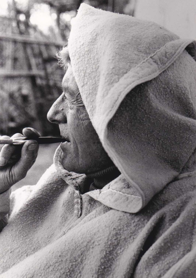 Paul Bowles in Tangier Morocco (photo courtesy of Black Sparrow Press)