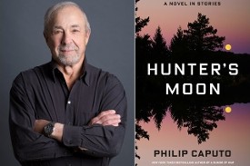 Author Philip Caputo and his book Hunter's Moom